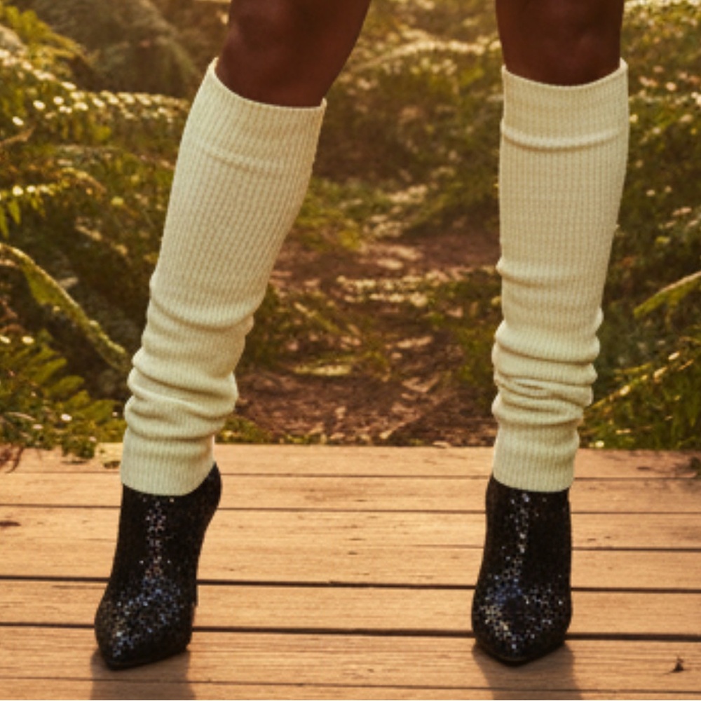Light Green Leg Warmers NWT